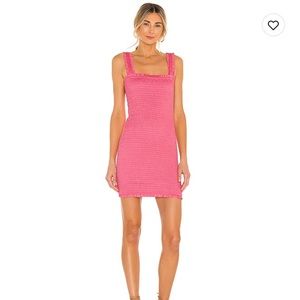 Mikoh Magnolia dress from Revolve in black